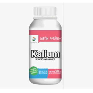 Insecticida Orgánico Jabón Potásico Kalium 500 Cc Cuatro L