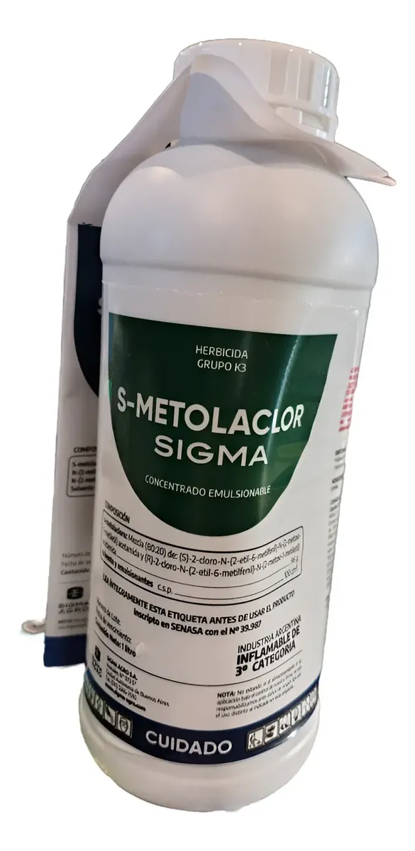 S-metaloclor Sigma 1 Lt Herbicida