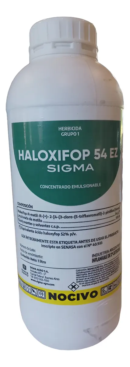 Herbicida Haloxifop 54 Ez Sigma 1 Lt